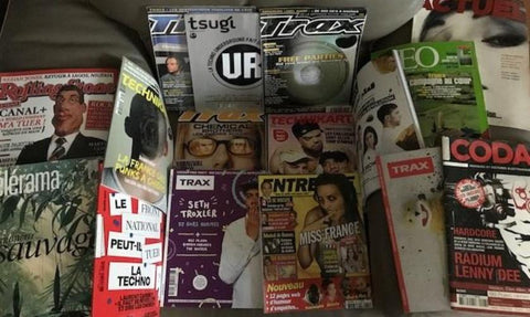 Lot de 16 magazines (Techno, Teknival, Free-Parties,...)