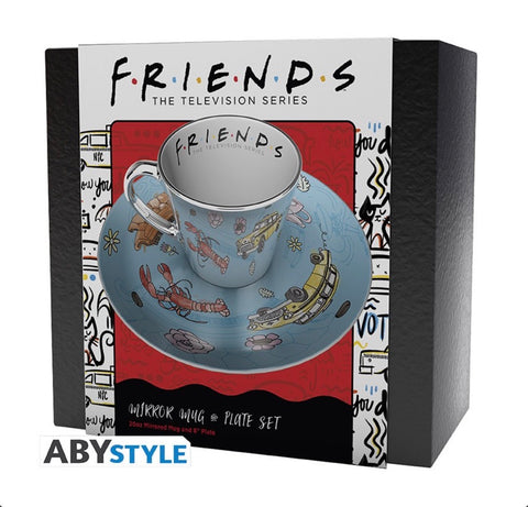 Mirror Mug & Plate Set - Friends