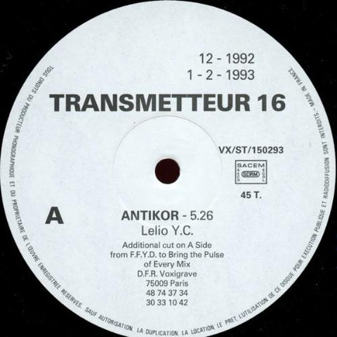 Transmetteur 16 - Antikor