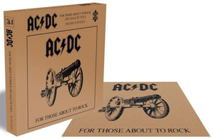 Puzzle : AC/DC - For Those About to Rock (we Salute you)